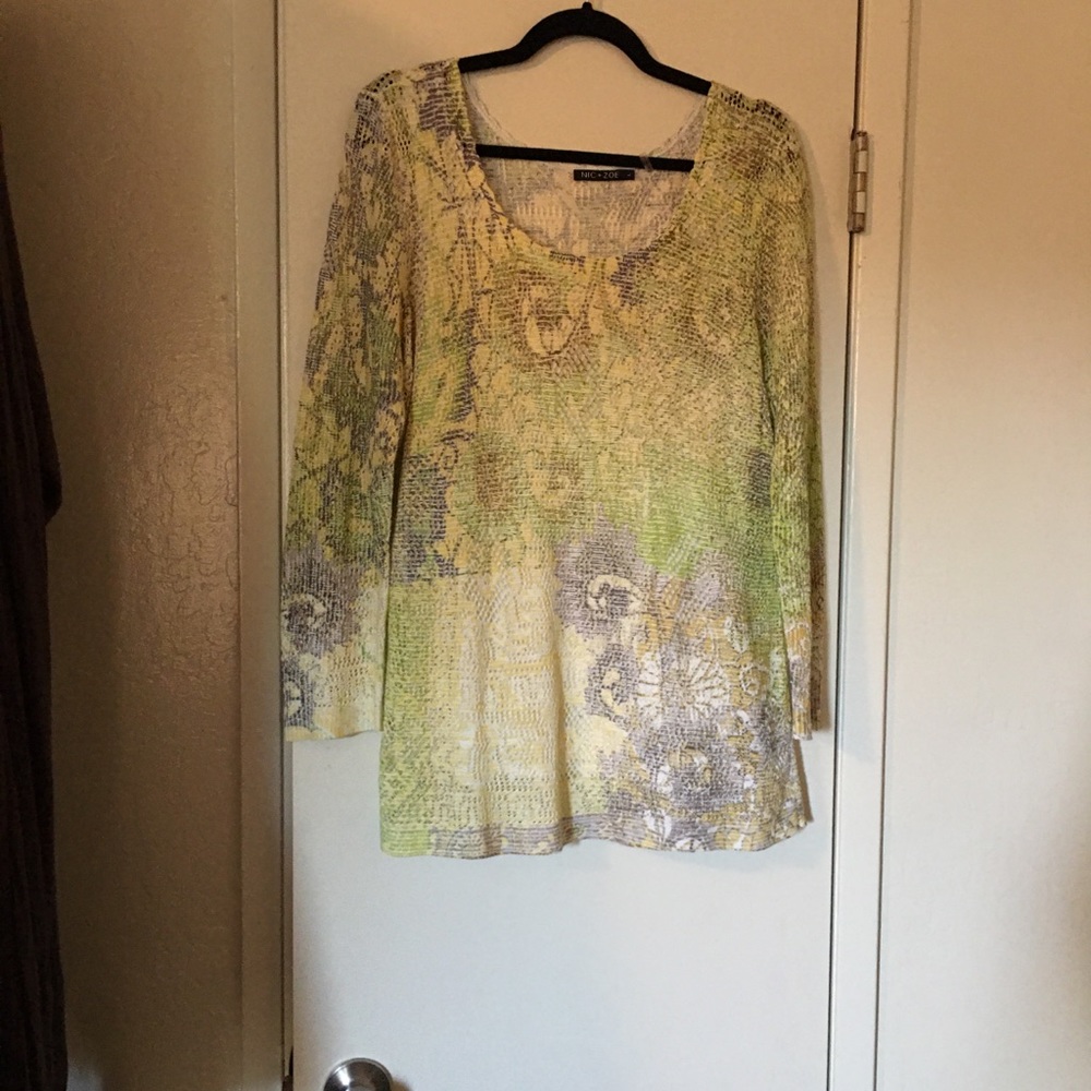 NIC + ZOE Laced Top